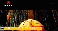 Desktop Screenshot of enthusiastgear.com